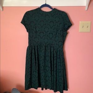Dark Green Dress
